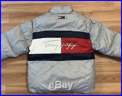 vintage tommy puffer jacket