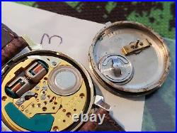 1963 Bulova Accutron Large dial Spaceview Watch 214 Yellow dot rare Runs Gr8