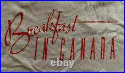 1979 Supertramp Breakfast in America Original Vintage Concert T-Shirt X Large
