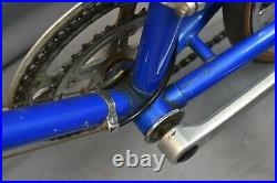 1986 Chimo Camerra Vintage Touring Road Bike X-Large 62cm Blue Steel USA Charity