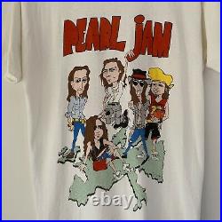1992 Pearl Jam World Jam Vintage Tour Band Shirt 90s 1990s Soundgarden Grunge