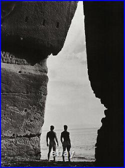 1994 Vintage BRUCE WEBER Male Nude Men Beach Ruins Naples Italy Photo Art 16X20