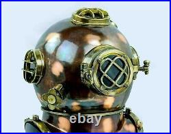 Antique Skuba Diver Helmet, Vintage Quality Collectibles & Gift Article, Large2