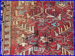 Antique Traditional Hand Made Vintage Oriental Wool Red Large Carpet 320x235cm