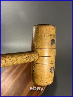 Antique/Vintage Large Carving Mallet For Woodworking. Beautiful