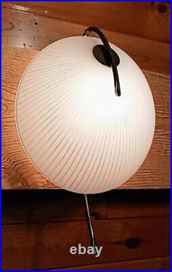 Antique/Vtg 1950's- 60'S MCM Retro Space-Atomic Large Wall Sconce Light/Lamp