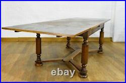 Antique vintage Very large 8 10 seater extending dining table