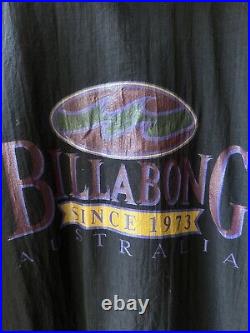 Billabong Men's Vintage 1990's Corduroy Cord Reversible Jacket Size L Teal Black