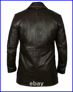 Dean Winchester Distressed Brown Supernatural Leather Coat / Jacket