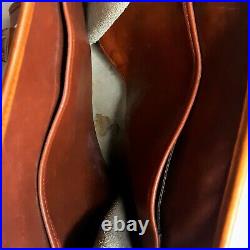 Dooney Bourke Vintage Weekender Gladstone Shopper Tote Handbag Leather RARE
