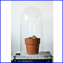 EMH Large Glass Dome Display Cloche Bell Jar 40 cm