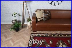 Floor Rug, Vintage Rug, Wool Rug, Office Rugs, Turkish Rug, 4.9x6.8 ft Area Rug
