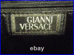 Gianni Versace Bag Leather Medusa Never Used Early 90s vintage RARE Lady Gaga
