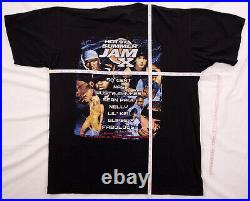 HOT 97 Summer Jam X vintage t shirt EMINEM 50 Cent NAS 2003 NJ Lil Kim Busta L