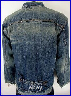 LVC Levis Vintage Clothing 1897 Blanket-Lined Pleated Blouse Jacket 705792382 L