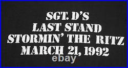 L NOS vtg 1992 S. O. D. Reunion t shirt STORMTROOPERS OF DEATH 42.131