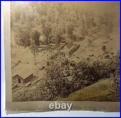 Large Antique Coke Oven Photo Railroad Unknown Location/Town Vtg Mining Historic