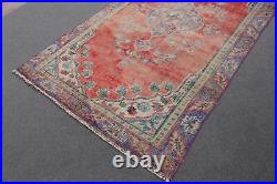 Large Carpet, Vintage Rug, Turkish Rug, Antique Carpet, 64x111 inches Rugs, 585
