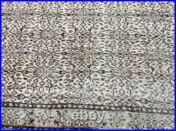 Large Turkish Rug, Vintage Rug, Antique Rug, Beige Rug, Oriental Rug6.8 x 9.3 ft