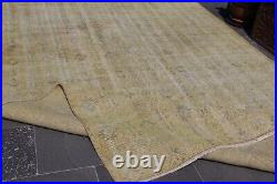Large rug, Handmade rug, Turkish wool rug, Vintage rug, 5.8 x 9.1 ft. MBZ3070