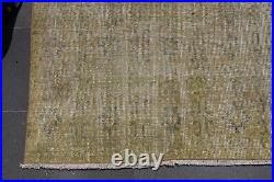 Large rug, Handmade rug, Turkish wool rug, Vintage rug, 5.8 x 9.1 ft. MBZ3070