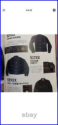 Levis Big E 517xx Type 2 Denim Jacket Selvedge Blanket lined Indigo 1960