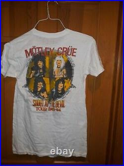 Motley Crue Shout at the Devil 1983-84 shirt rare vintage Large
