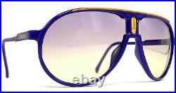 NOS vintage CARRERA CHAMPION Purple/Yellow sunglasses Italy ORIGINAL