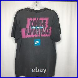 Nike Shirt Vintage 1990s Instant Karma Gonna Get You Join The Human Race Large