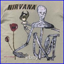 Nirvana Incesticide Vintage 90s Grunge Rock Band T-shirt Kurt Cobain