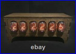 Nixie Tube Clock Pulsar IN-12 6-tubes