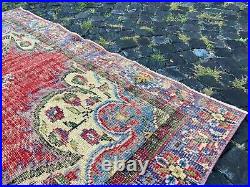 Oriental rug, Turkish rug, Vintage rug, Handmade, Large rug, Wool 5,4 x 8,9 ft