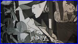 Pablo Picasso Guernica rare Large 40's 50's vintage framed print