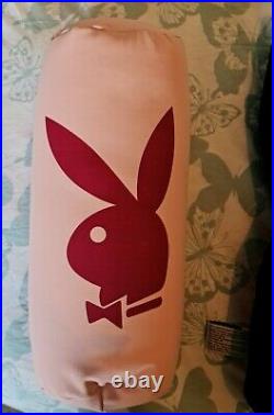 Playboy Bunny Pillow Pink & Black Large Designer 2006 Vintage and extras