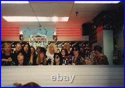 RED HOT CHILI PEPPERS original VINTAGE Zebra 1989 concert T Shirt 1980s Size L