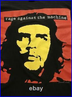 Rage Against The Machine Che Guevara Vintage T Shirt Sz L Giant Tag