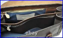 Rare Dooney & Bourke Large Alto Leather Satchel Bag Made in ITALY