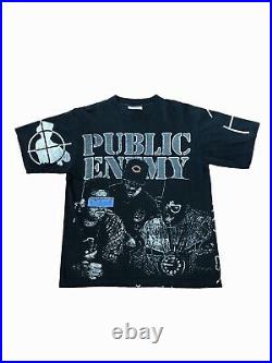 Rare Vintage Public Enemy T-shirt Size Large
