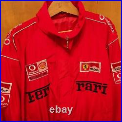 Rare vintage Ferrari Michael Schumacher Marlboro jacket race Size XXL racing
