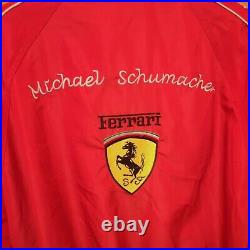 Rare vintage Ferrari Michael Schumacher Marlboro jacket race Size XXL racing