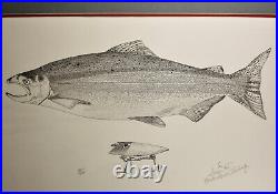 Susan Fox Vintage L. E 307/500-salmon &lure