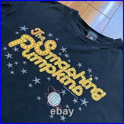 The Smashing Pumpkins 1996 Disco Ball Las Vegas Tour T Shirt XL 96 VTG 90s RARE