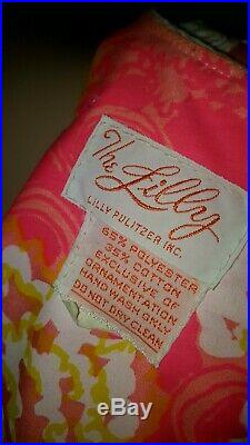 VINTAGE Lilly Pulitzer THE LILLY Maxi dress size Large