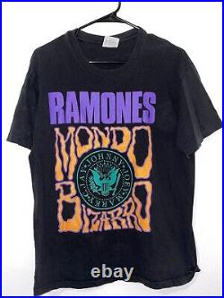 VINTAGE Ramones Mondo Bizarro T-shirt L Single Stitch USA