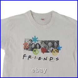 VTG 90s Mens Large FRIENDS TV Show Central Perk House TShirt USA Single Stitch M
