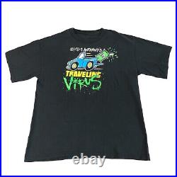 VTG Opie And Anthony's Traveling Virus Comedy Tour T Shirt 2000s Sz Large