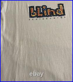 Vintage 1990s Blind Skateboards Promo shirt