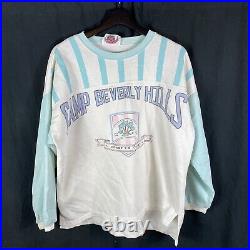 Vintage 1990s Camp Beverly Hills Sweatshirt Large