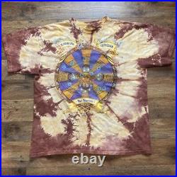 Vintage 1990s Mikio Kennedy The Heavens Tie Dye Shirt Large