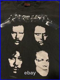 Vintage 1992 Metallica Concert Shirt Wherever We May Roam Tour